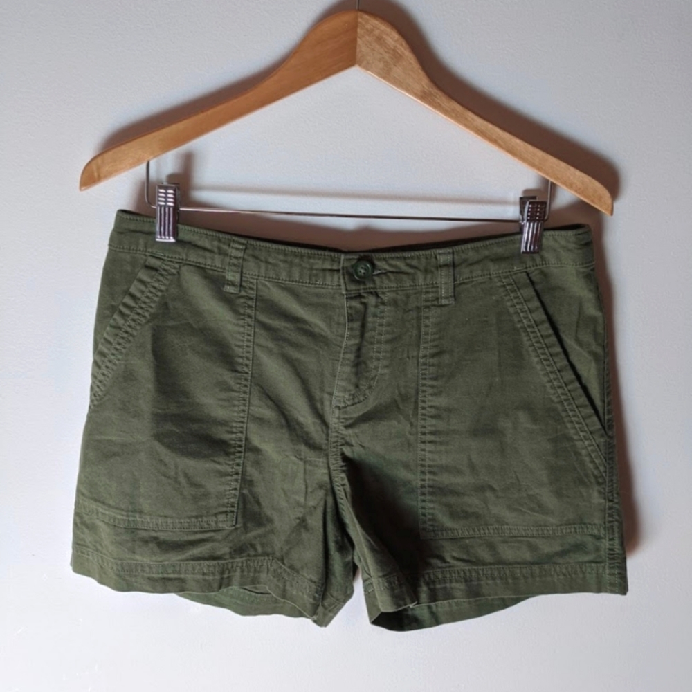 Patagonia Green Organic Cotton Shorts | Wms 8